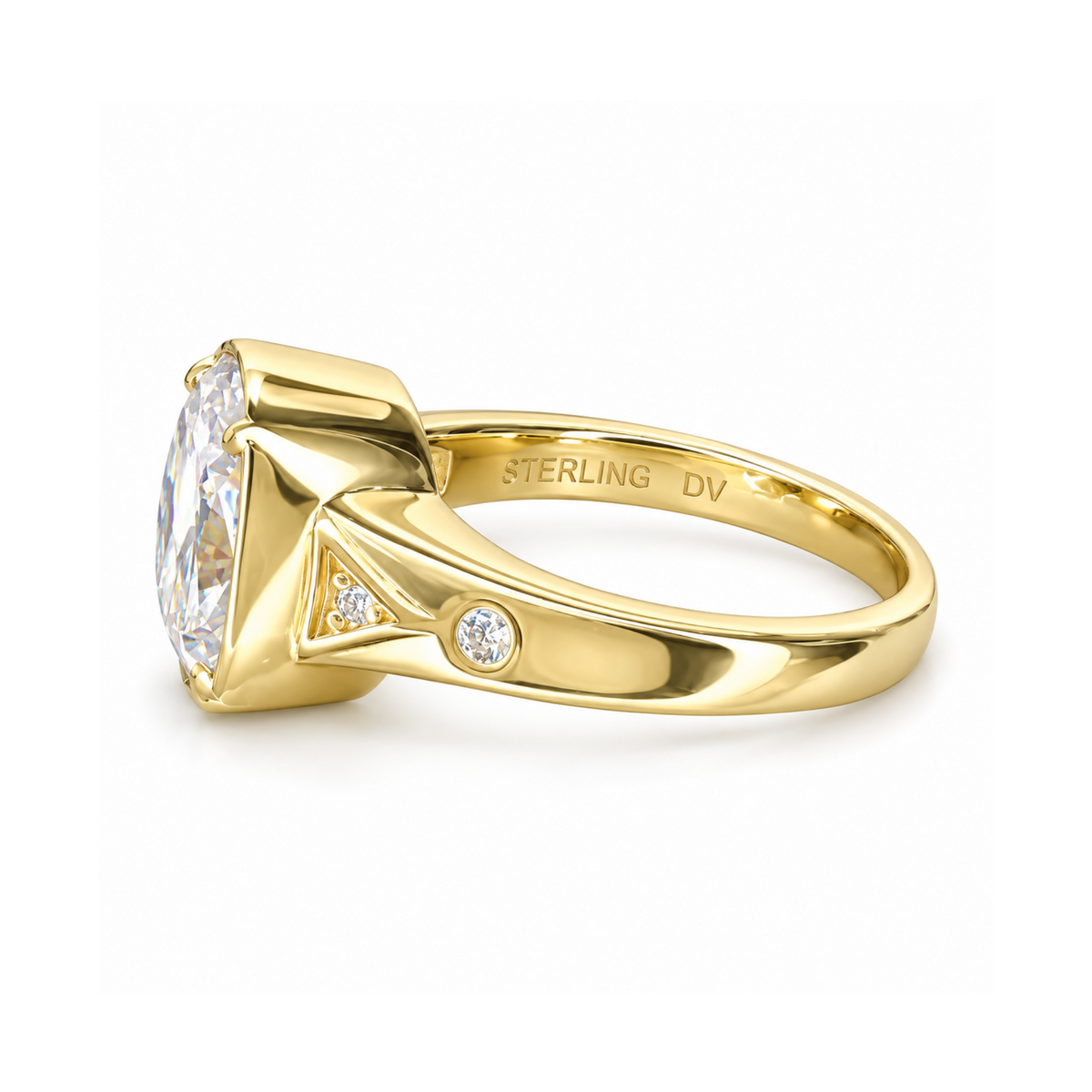 DV Swiftie Dream | 5ct Cushion-Cut Moissanite Ring