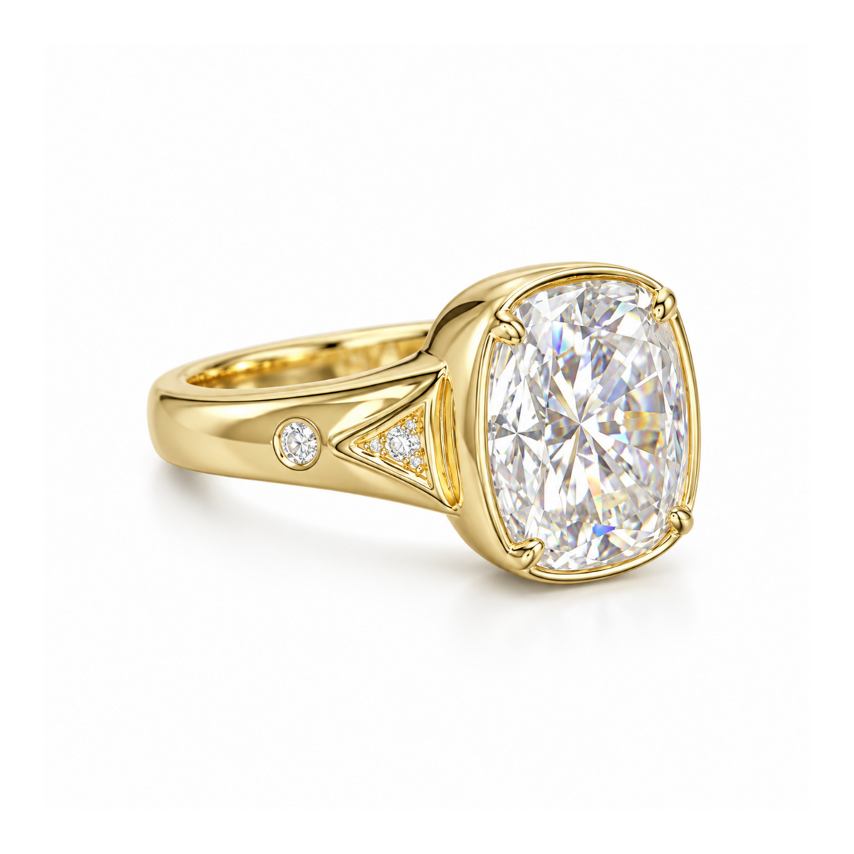 DV Swiftie Dream | 5ct Cushion-Cut Moissanite Ring