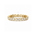 Orbit Bezel | Clear Stone Eternity Band