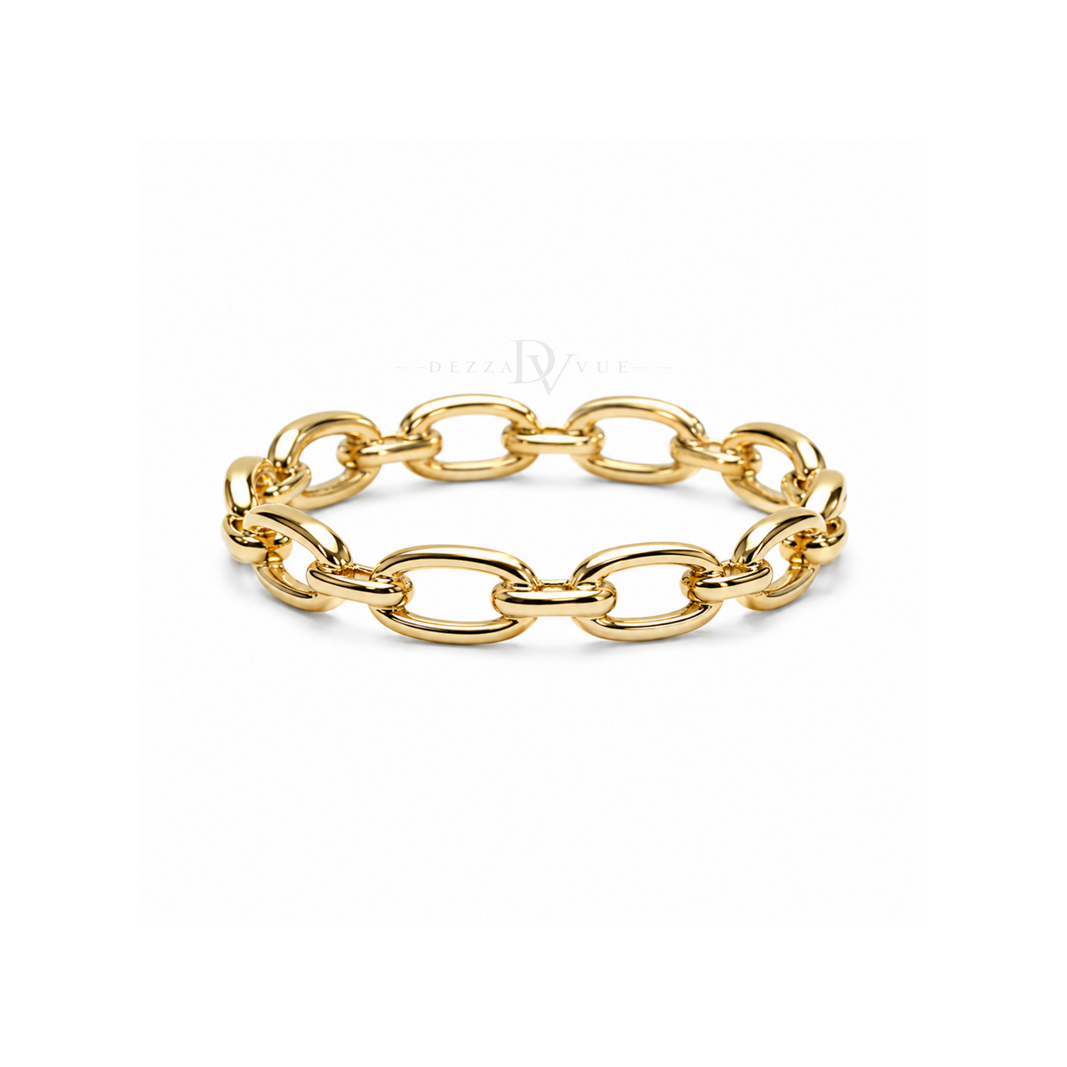Maison Links | Polished Oval Link Ring