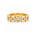 Boulevard Links | Wide Pavé Band