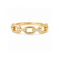 Luxe Links | Oval Pavé Ring