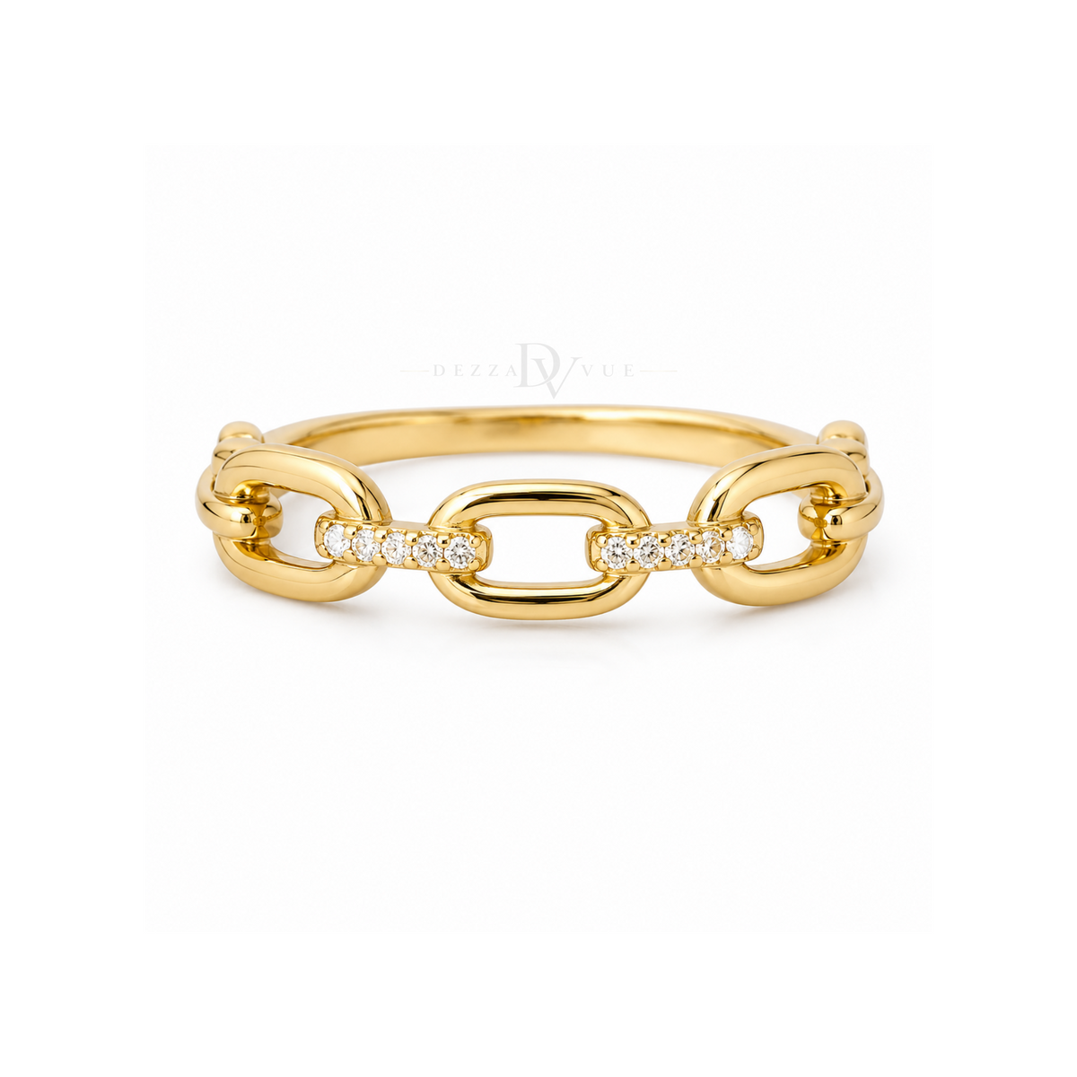 Luxe Links | Oval Pavé Ring