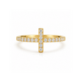 Devotion Cross | Pavé Statement Ring