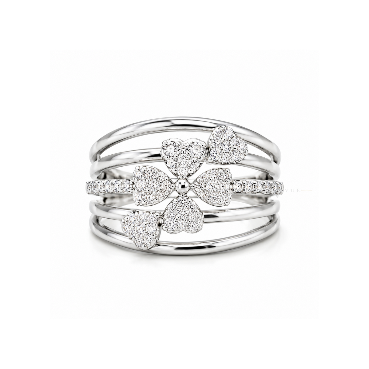 Heart Garden | Floral Statement Ring