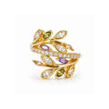 Aurora Garden | Multicolor Marquise Wrap Ring