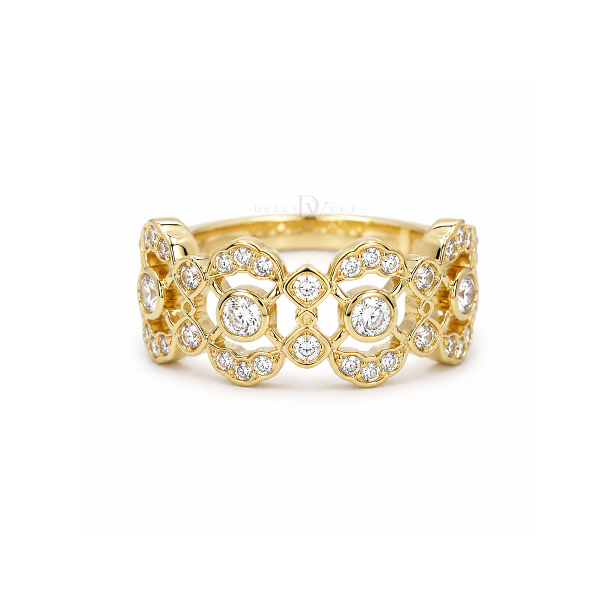 Palais Lace | Openwork Statement Ring