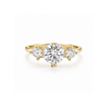 Trinity Round | Three-Stone Ring