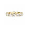 Oval Brilliance | Clear Stone Eternity Band