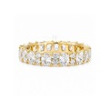 Oval Mosaic | Cluster Eternity Band