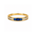 Blue Trio | Sapphire-Blue Channel Band