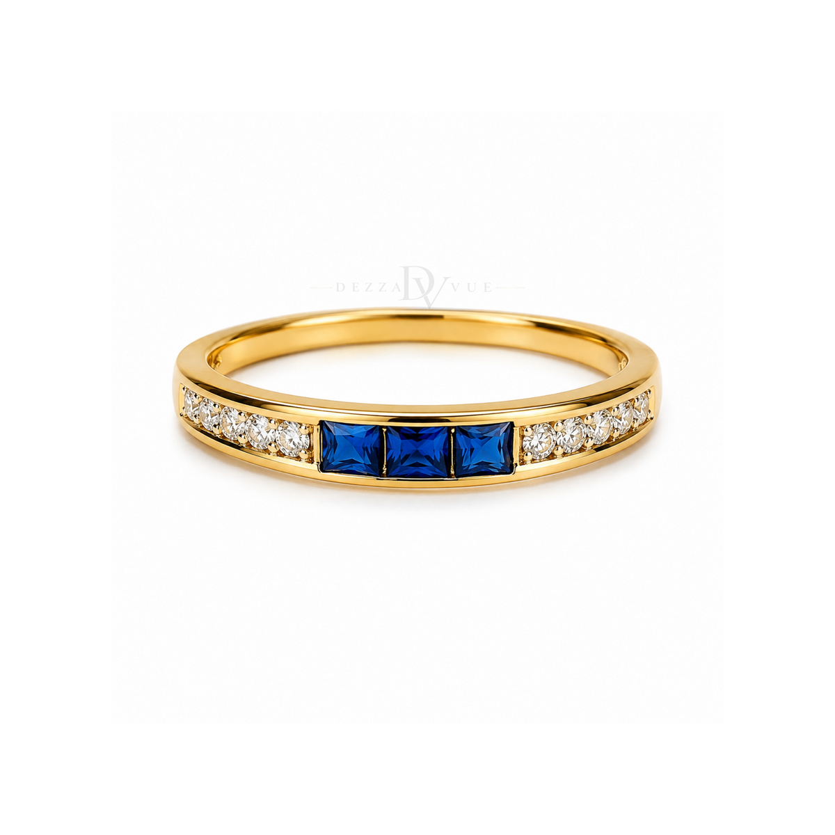Blue Trio | Sapphire-Blue Channel Band