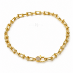 Lumière Carabiner | Pavé Bead-Link Necklace