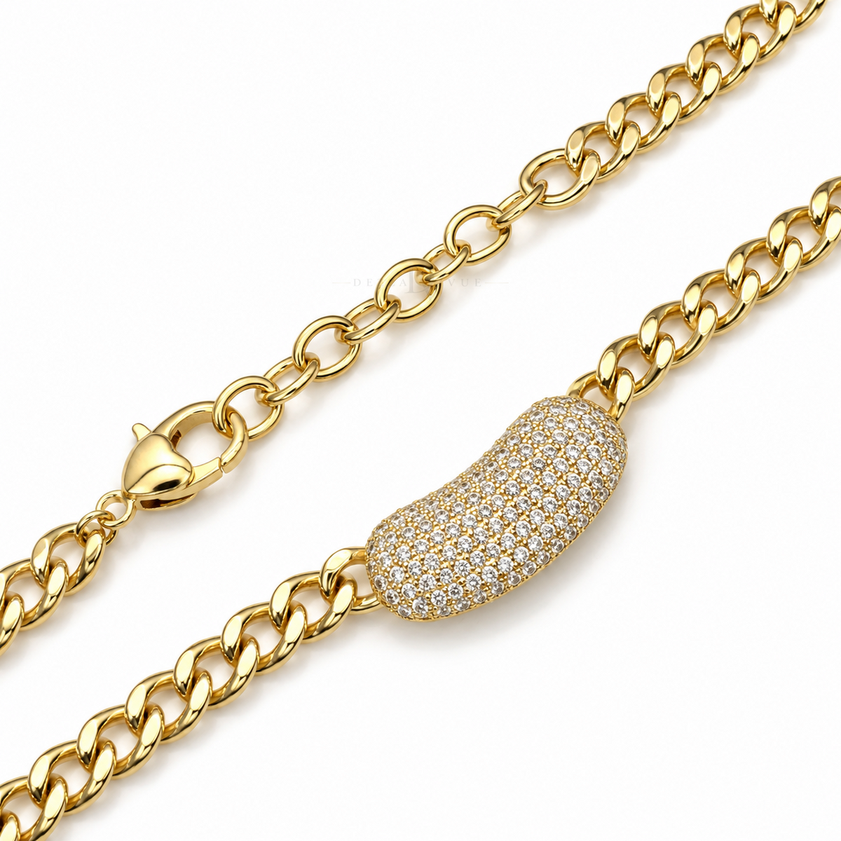 Pavé Muse | Sculpted Collar Necklace
