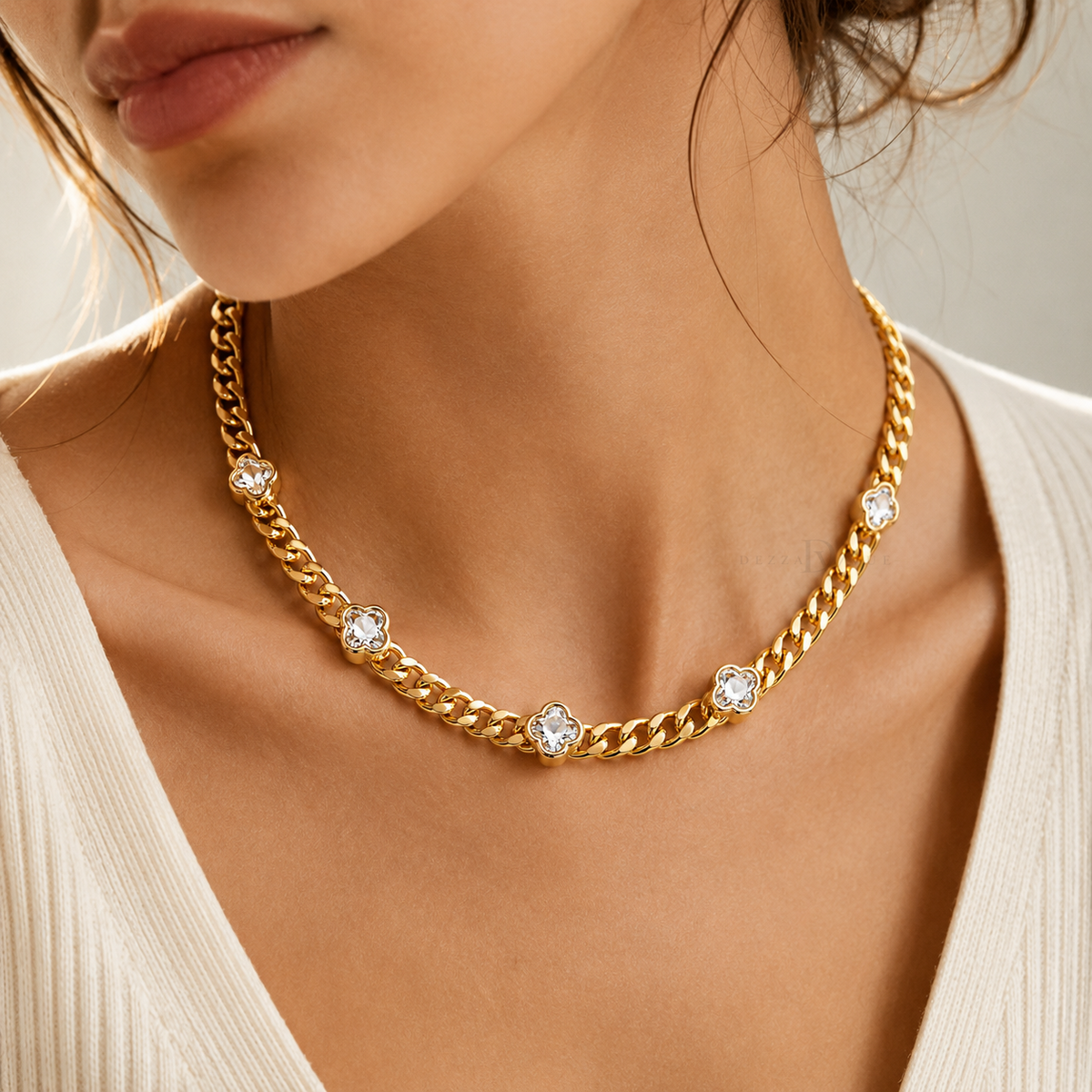 Cloverlight | Five-Station Chain Necklace