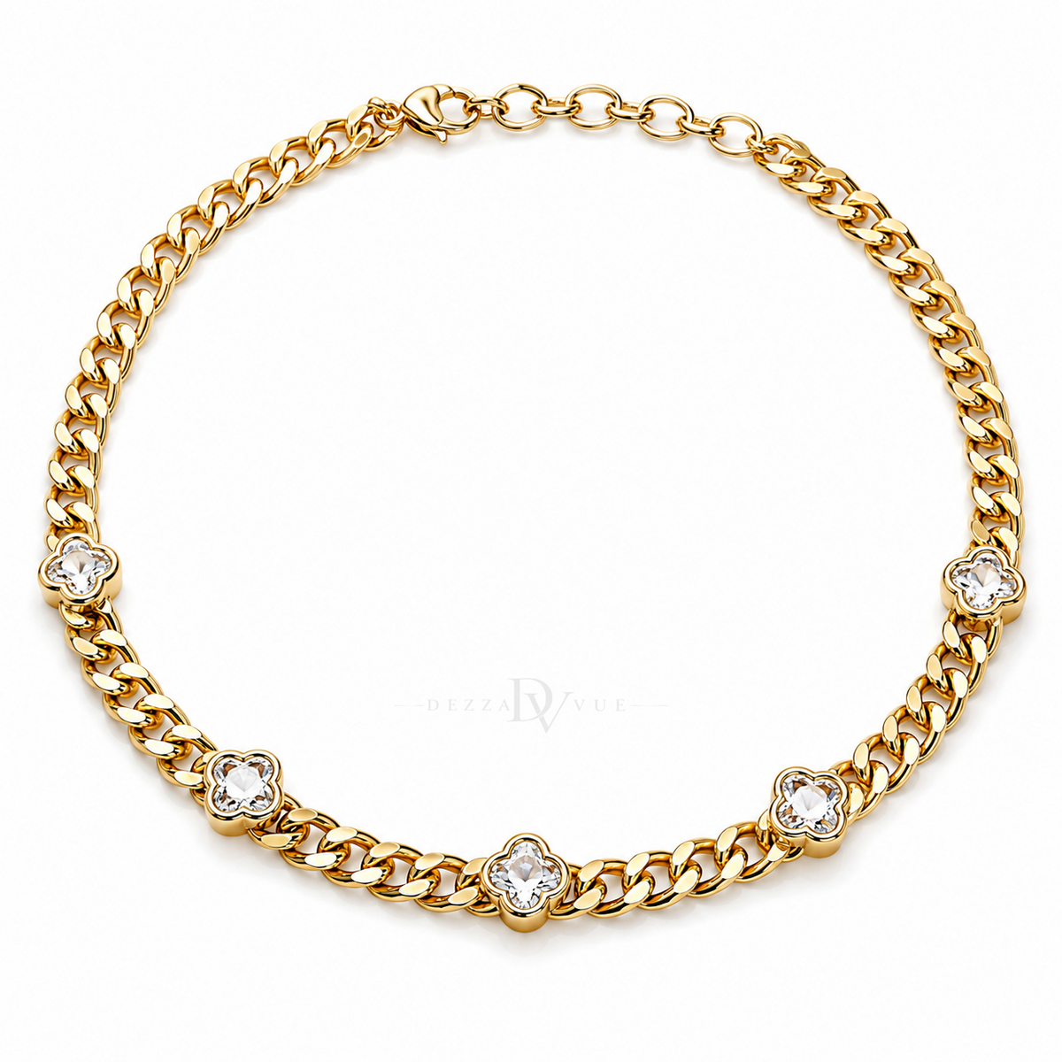 Cloverlight | Five-Station Chain Necklace