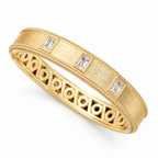 Élan Emerald | Emerald-Cut Station Bangle