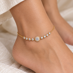 Grande Lumière | Graduated Halo Anklet
