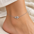 Papillon Bloom | Marquise Butterfly Anklet