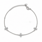 Flutter Trio | Marquise Butterfly Anklet