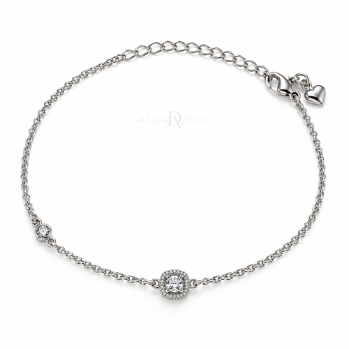 Belief ✦ Cushion-Cut Anklet