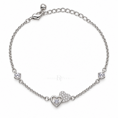 Amity ✦ Heart Charm Anklet