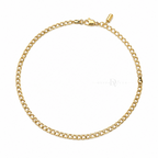 Classic Curb | Polished Chain Anklet