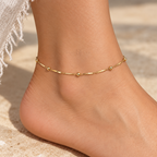Soleil Rhythm | Bar and Bead Anklet