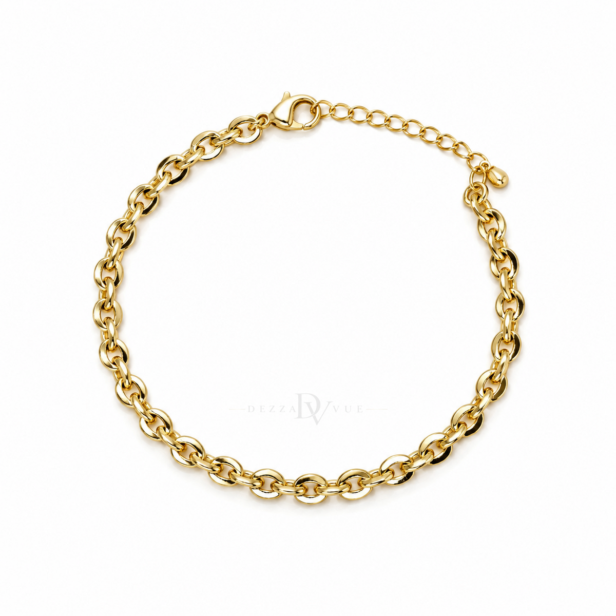 Rolo Lumière | Oval Link Anklet