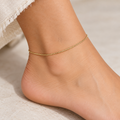 Ligne Fine | Box Chain Anklet