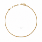 Ligne Fine | Box Chain Anklet