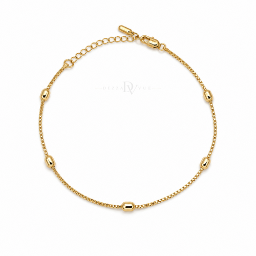 Capsule Glow | Polished Station Anklet