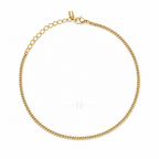 Curb Élégance | Classic Chain Anklet