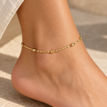 Éclat Rhythm | Bar and Bead Anklet