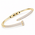 Éclat Nail | Pavé Wrap Bangle