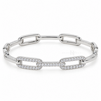 Modern Links | Pavé Link Bracelet