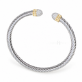 Lumière Caps | Two-Tone Cable Cuff