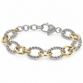 Together ✦ Two-Tone Interlocking Oval Bracelet