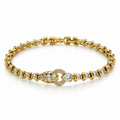 Resolve ✦ Gold Teardrop Buckle Bracelet