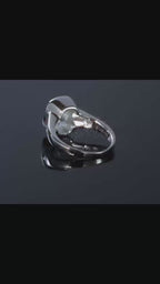 Swiftie Dream Ring | 5ct Cushion-Cut Moissanite Ring | 14k Gold Vermeil
